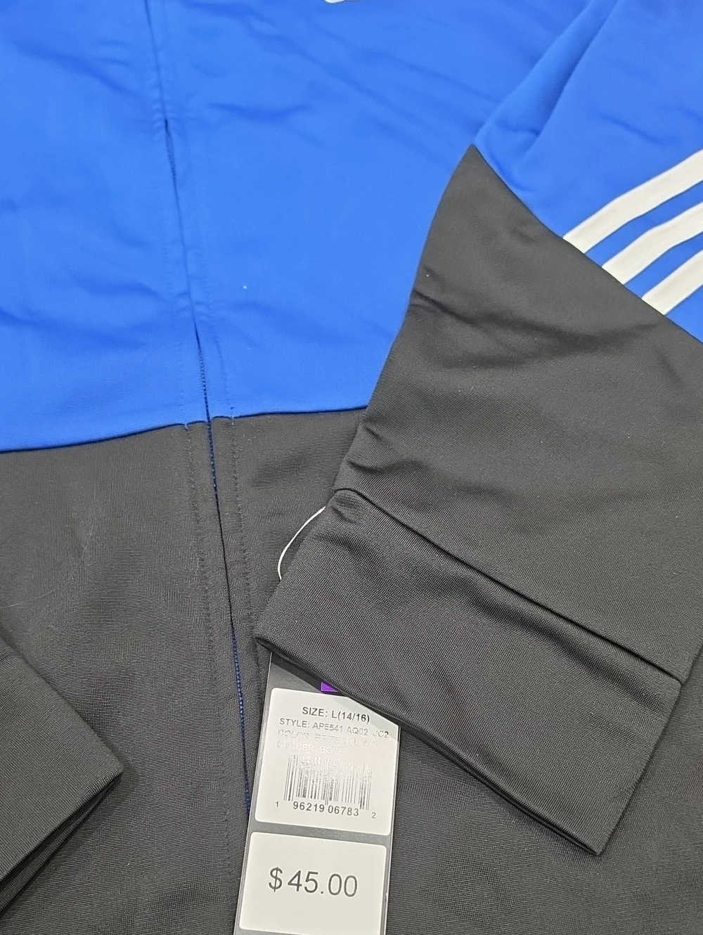 Adidas Black Track Jacket L